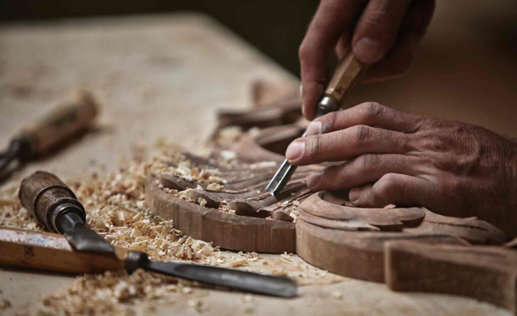 Wye Valley Food Festival Wood Working