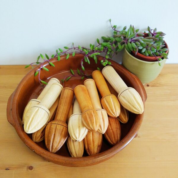 Unique hand turned kitchen utensils and other treen